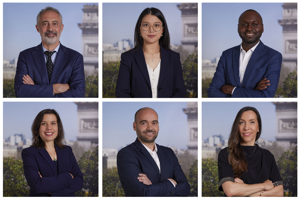 Groupe de photos page carrières
